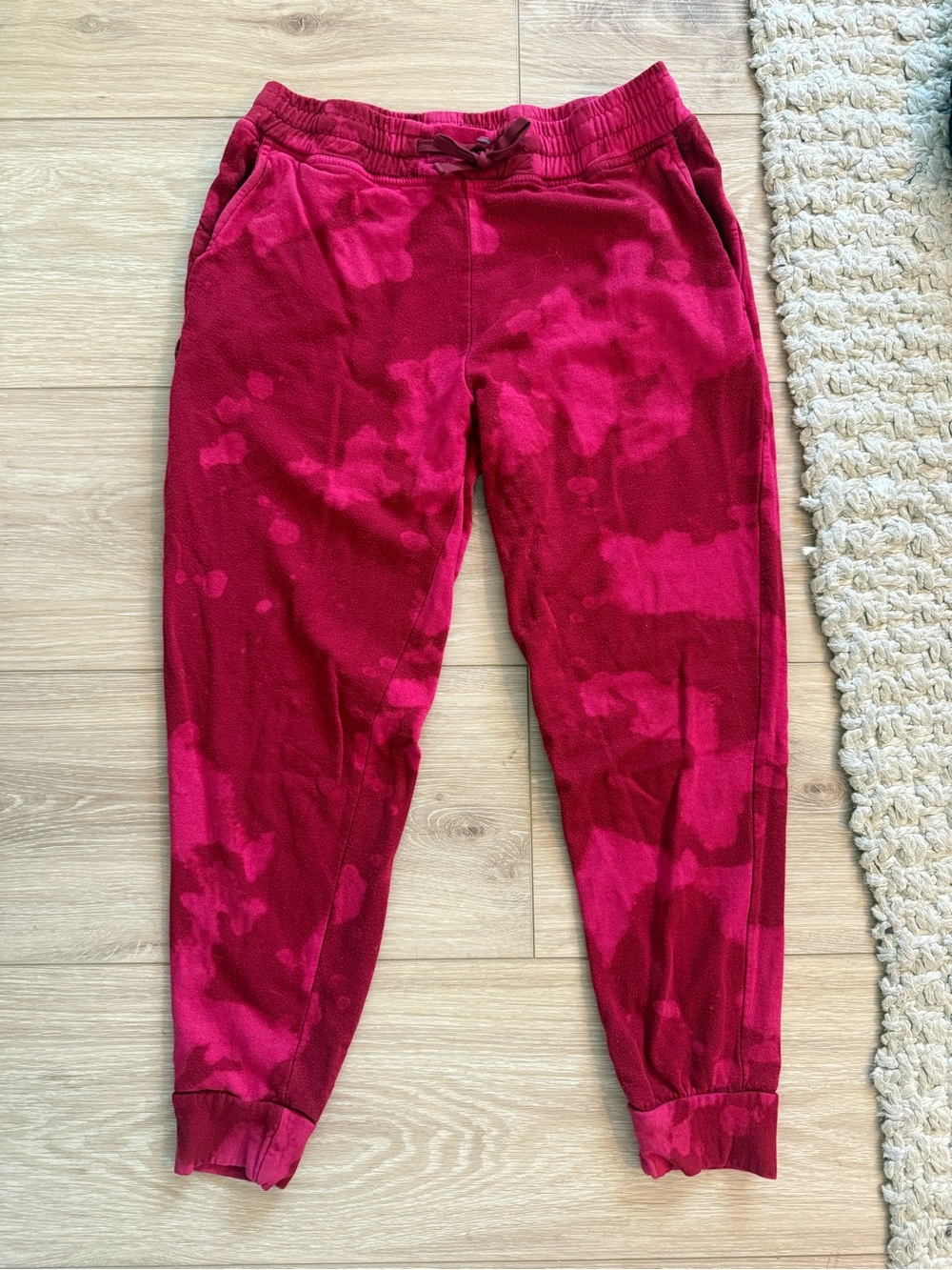Stance - Pink and Red Tie-Dye Joggers